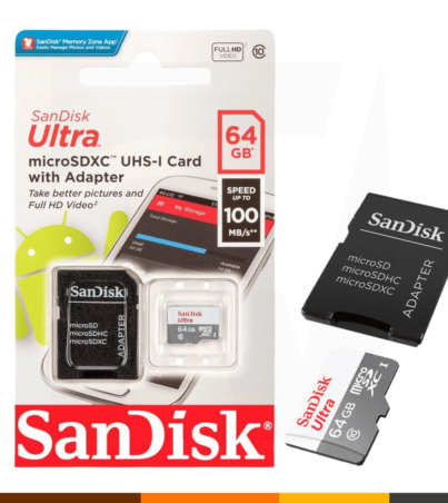 Memoria-Sandisk-MicroSDXC-Ultra-64GB-C10-Adaptador-SDSQUNR-064G-GN3MA-1